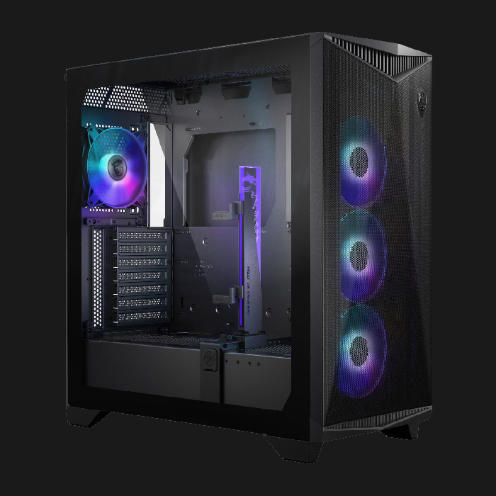 کیس گیمینگ ام اس ای مدل MSI MPG GUNGNIR 300R AIRFLOW — تصویر ۴