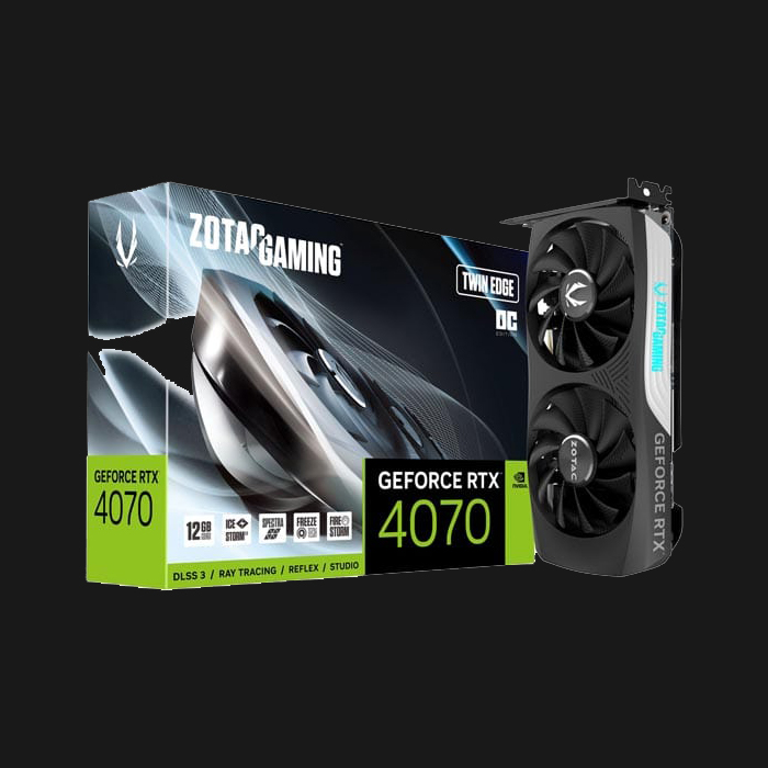 کارت گرافیک Zotac GAMING GeForce RTX4070 Twin Edge OC 12GB
