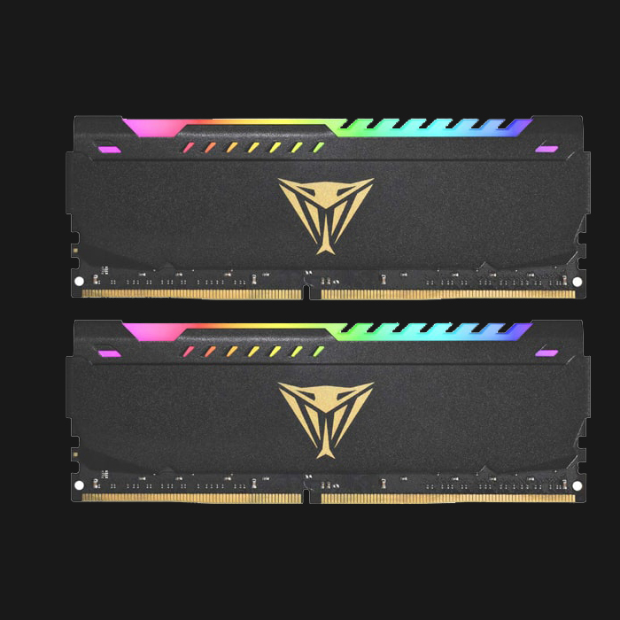 رم پاتریوت Viper Steel RGB 16GB (2x8GB) 3600MHz DDR4 CL18
